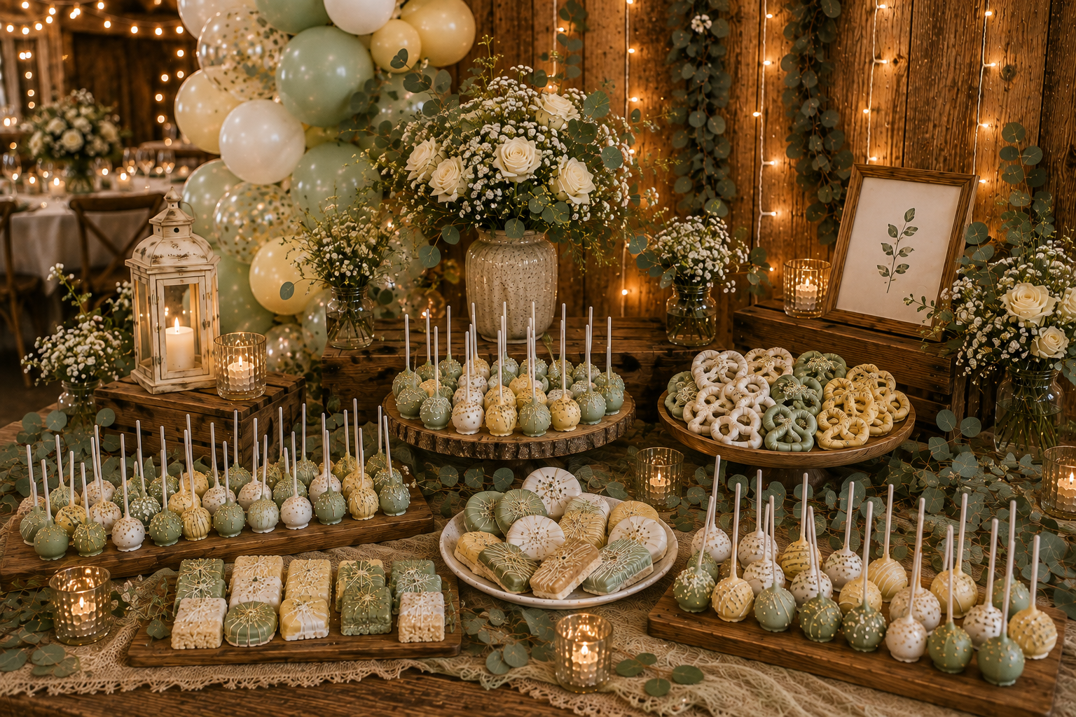 Dessert table for a celebration